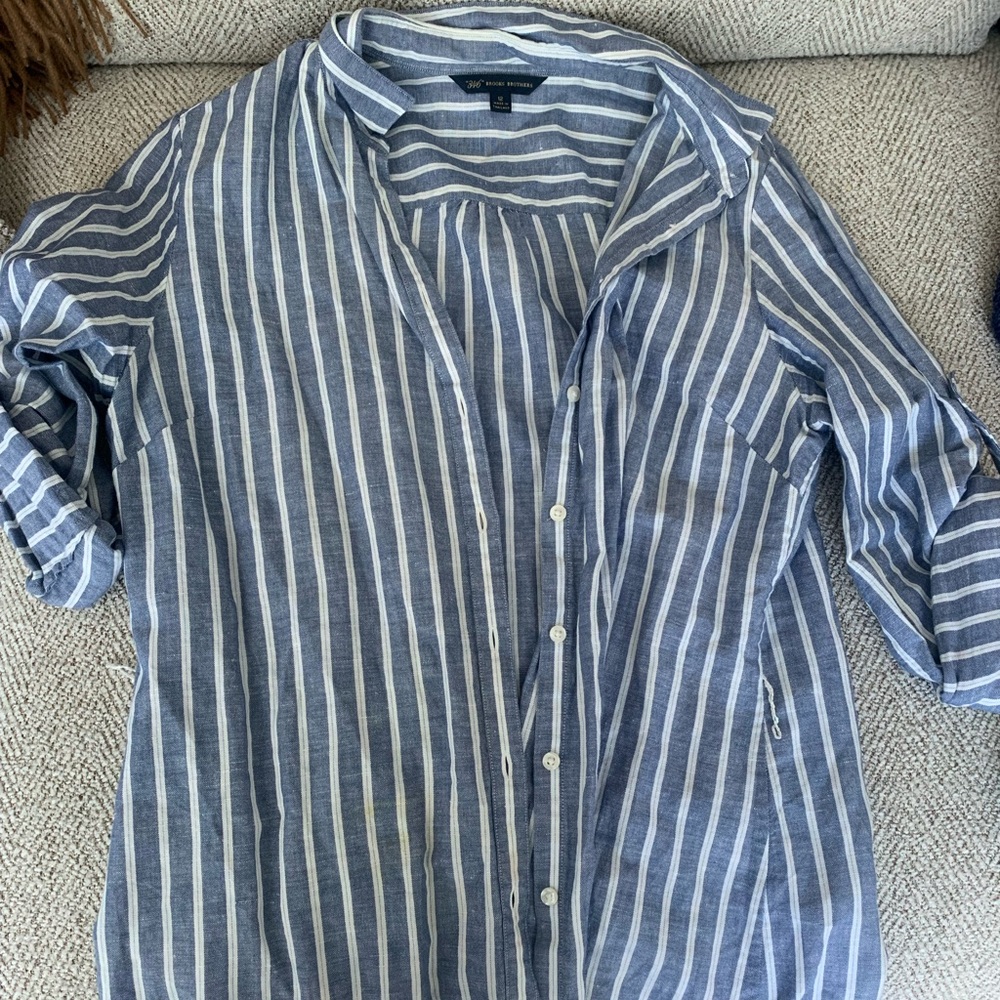 Brooks Brother womens shirt dress